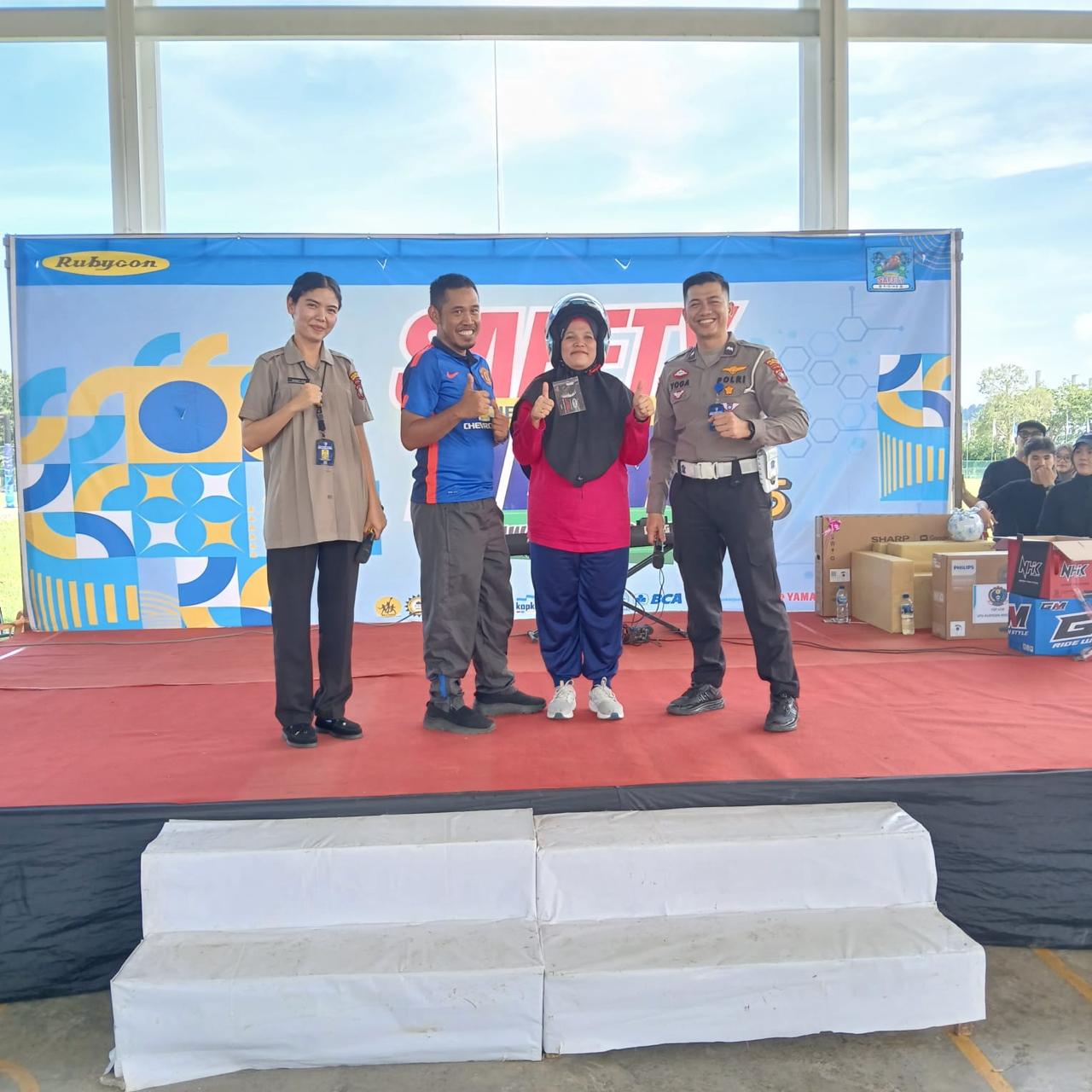 Wujudkan Zero Accident, Satlantas Polresta Barelang Edukasi Karyawan Tentang Keselamatan Berkendara